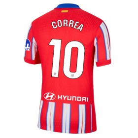 Atletico Madrid Angel Correa #10 Hjemme skjorte 2024-25 Kortermet